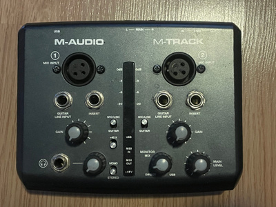 M-Audio M-Track usb midi