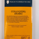 T. F. Mitchell : Colloquial Arabic - pikkukuva 2