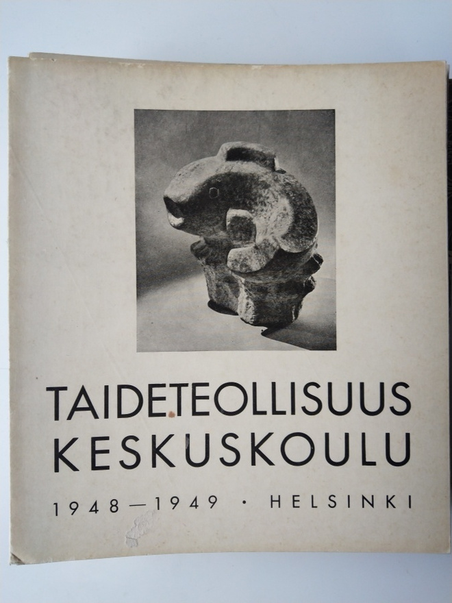 Taideteollisuus keskuskoulu vuosikertomus 1948 - 1949