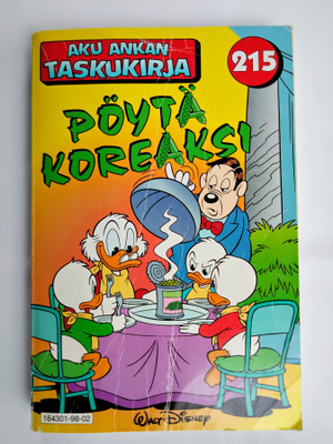 Pöytä koreaksi - Aku Ankka taskukirja 215
