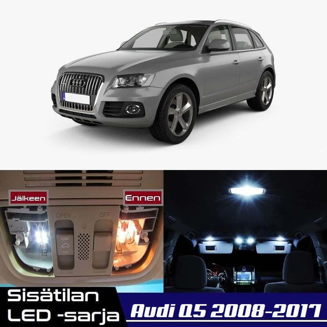 Audi Q5 (8R) Sisätilan LED-sarja 24-osainen