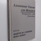 Leadership theory and research : perspectives and directions - pikkukuva 1