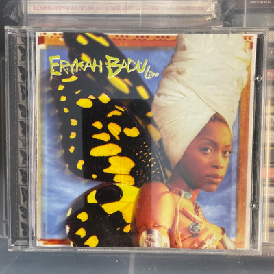 ERYKAH BADU - Live cd