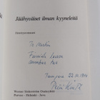 Pentti Kirstilä : Jäähyväiset ilman kyyneleitä (signeerat... - pikkukuva 3