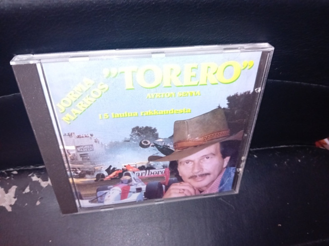 CD Jorma Markos : TORERO - AYRTON SENNA ( SIS POSTIKULU )