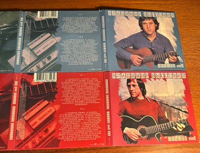 Vladimir Vysotsky: Luchshee Vol. 1 & 2, 4CD hienot digipakit