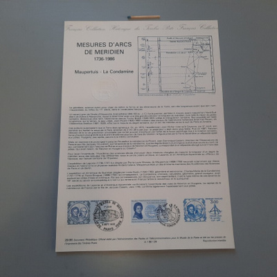 FDC 1986 Ranskan akatemia Lapissa yhteisjulk A4 ERIKOINEN