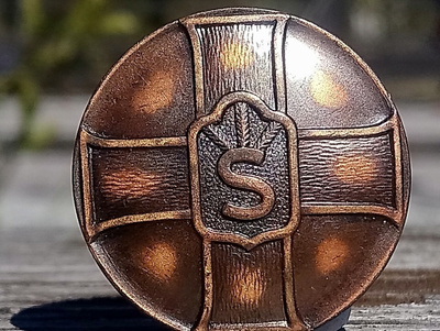 Suojeluskunta 3 LK. Nymeroitu. Halkaisija - 29 mm.