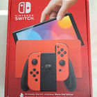 Nintendo Switch Oled Mario Red Edition konsoli - pikkukuva 1