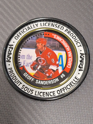1997-98 Katch Irwin Coins Geoff Sanderson #30