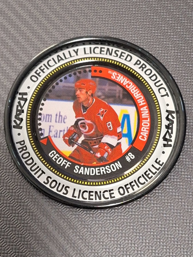 1997-98 Katch Irwin Coins Geoff Sanderson #30