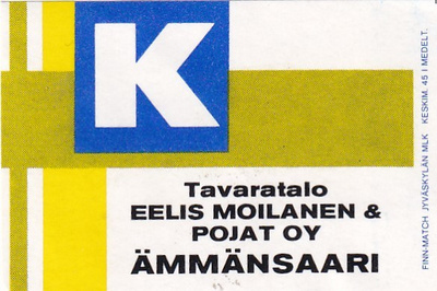 Ämmänsaari, Tavaratalo Eelis Moilanen & Pojat Oy    3/10