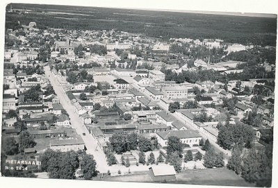 PIETARSAARI - Karhumäki ilmakuvakortti
