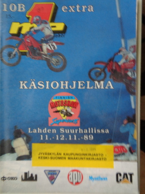 MP lehti Nro 10B/1989 - Käsiohjelma Finnish Motorshow (8.5)
