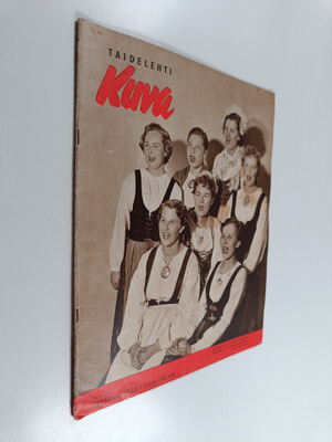 Taidelehti kuva N:o 6/1954