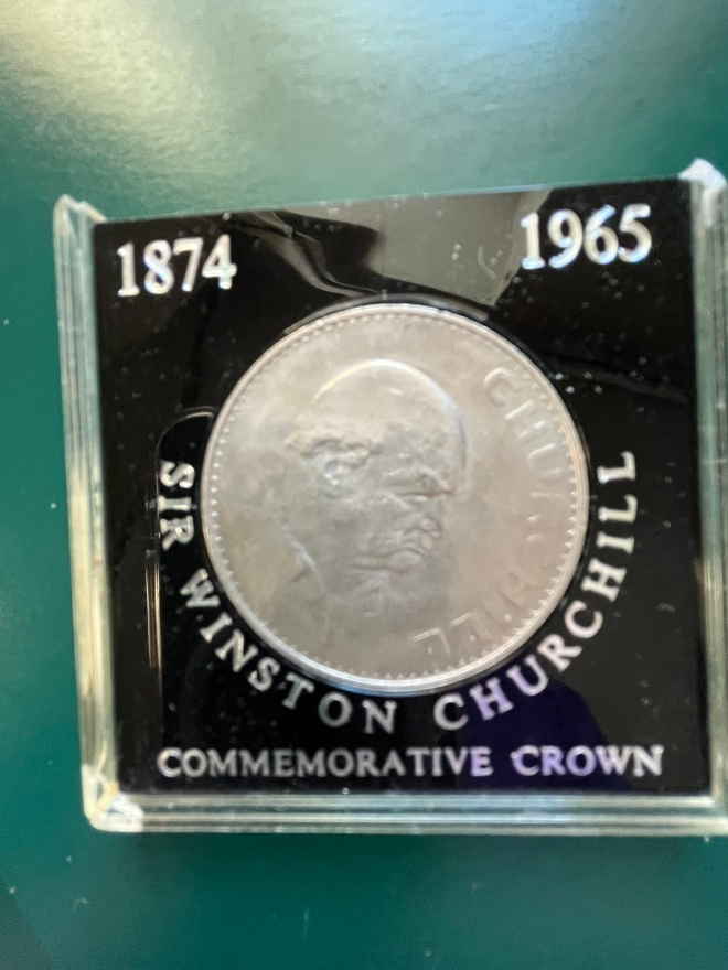 SIR WINSTON CHURCHILL MUISTORAHA VUODELTA 1965