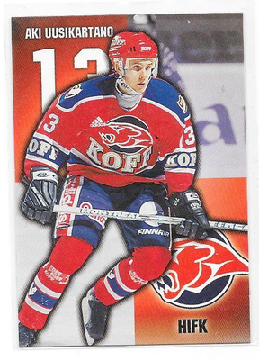 1999-00 CardSet #228 Aki Uusikartano HIFK