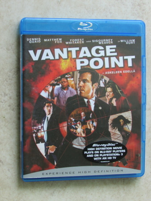 Vantage Point - askeleen edellä, blu-ray.