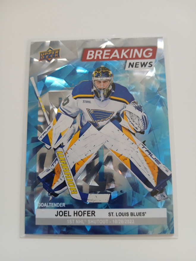 Joel Hofer - UD breaking news / BLUES