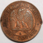 Ranska. 2 centimes 1862K. - pikkukuva 2