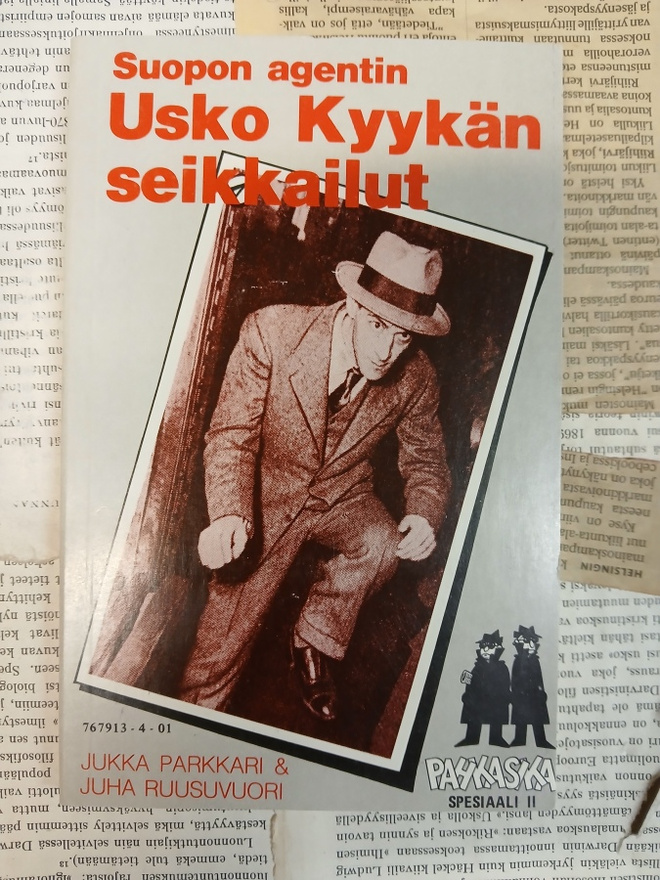Suopon agentin Usko Kyykän seikkailut (pokkari)