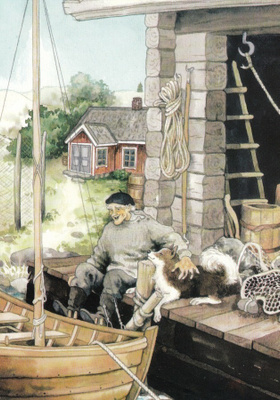 Inge Löök: Kalastaja ja koira