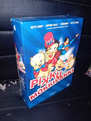 6 DVD PIKKU MÖKKIPAKKI ( SIS POSTIKULU )