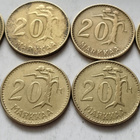 20 mk v. 1952-1962, yht 14 kolikkoa, circ - pikkukuva 3