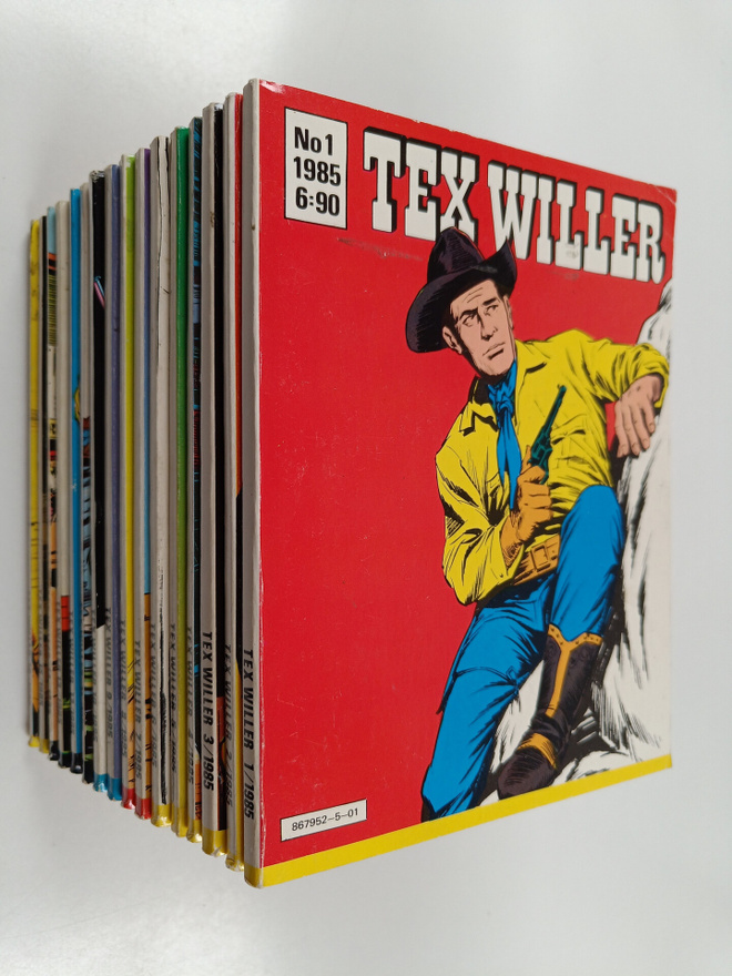 Tex Willer vuosikerta 1985 (1-16)