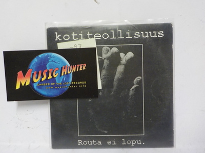 KOTITEOLLISUUS - ROUTA EI LOPU FIN -98 CD SINGLE