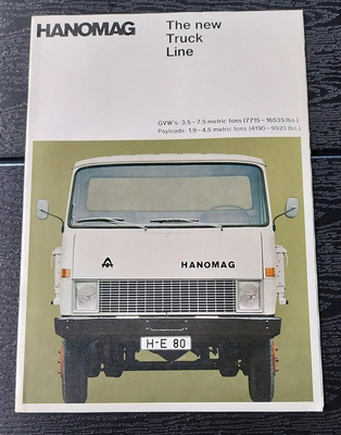 HANOMAG paku kuorma-auto esite 20 sivua