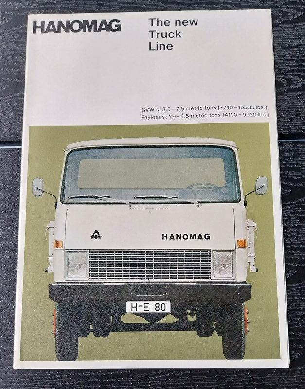 HANOMAG paku kuorma-auto esite 20 sivua