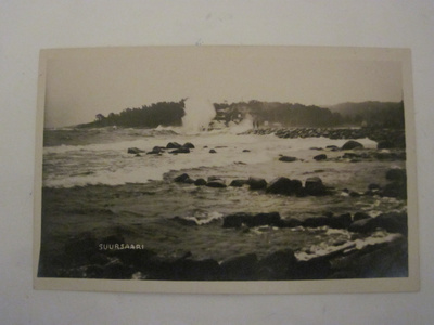 VANHA Postikortti Suursaari 1920-luku