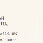 Paavo Nurmi juhlakortti 1997 Turku - pikkukuva 2