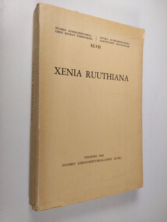 Xenia Ruuthiana : professori emerito Martino Ruuth praesi...