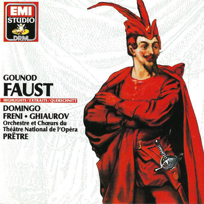 Gounod - Domingo, Ghiaurov, Bell - Faust - Highlights CD.