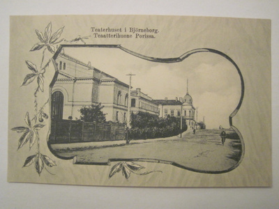 VANHA Postikortti Pori Varhainen HUIPPUKUNTO ennen-1905