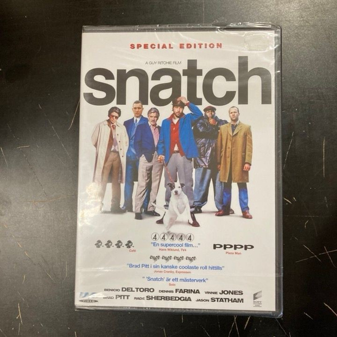 Snatch - hävyttömät (special edition) DVD (UUSI)