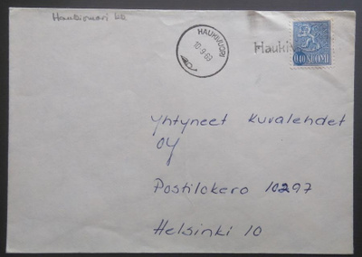 Pp-leima Haukivuori kk / Haukivuori 1969