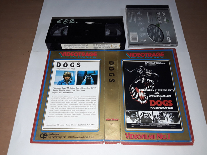Dogs - SFX VHS (Videotrage)