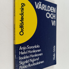 Anja Sarantola : Världen och vi Ordförteckning - pikkukuva 1