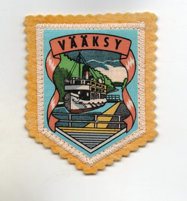 Vääksy (Asikkala): Matkailu /hihamerkki (kangasta)