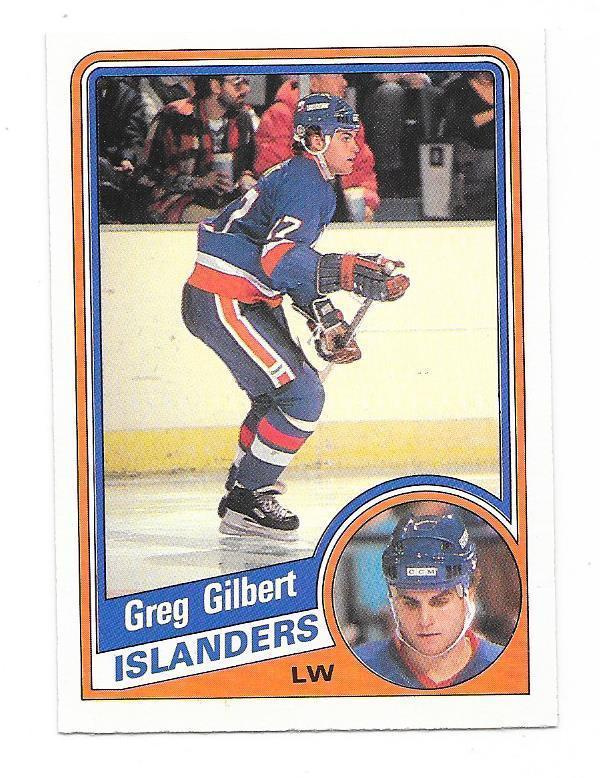 1984-85 OPC #125 Greg Gilbert New York Islanders RC