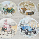 Autohistorian vuosilautasia 6kpl - pikkukuva 2