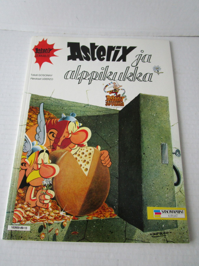 Asterix  ja Alppikukka 4. painos (1989)