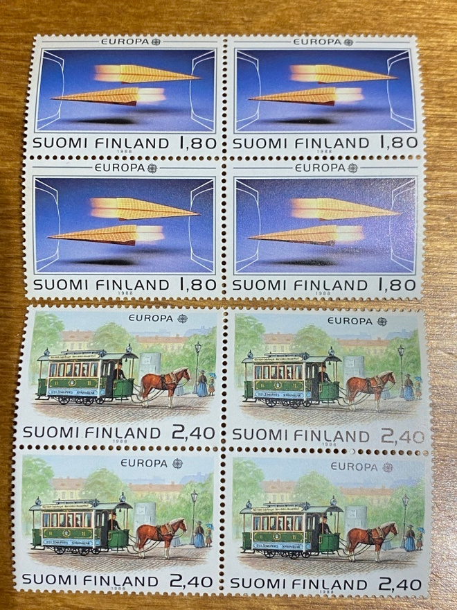 EUROPA 1988 PARI NELIÖT**