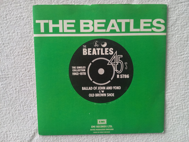 Single THE BEATLES - BALLAD OF JOHN AND YOKO / ...