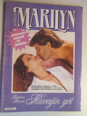 MARILYN 5 / 1986 HAVAIJIN YÖT Barbara Branch