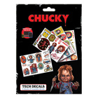 chucky tech stickers	(39 222)	UUSI		MUUT					4 sheet ,35 reu - pikkukuva 1