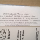 Brick & Lace - Never Never CDS - pikkukuva 3